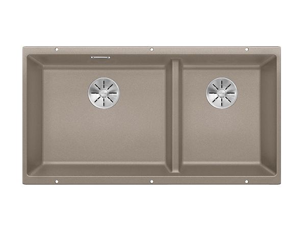 Кухонная мойка Blanco Subline 480/320-U (серый беж, c отводной арматурой InFino®)
