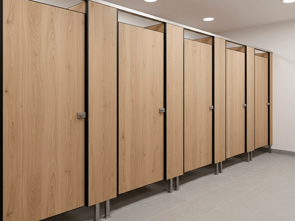 CDF панели для сантехнических перегородок